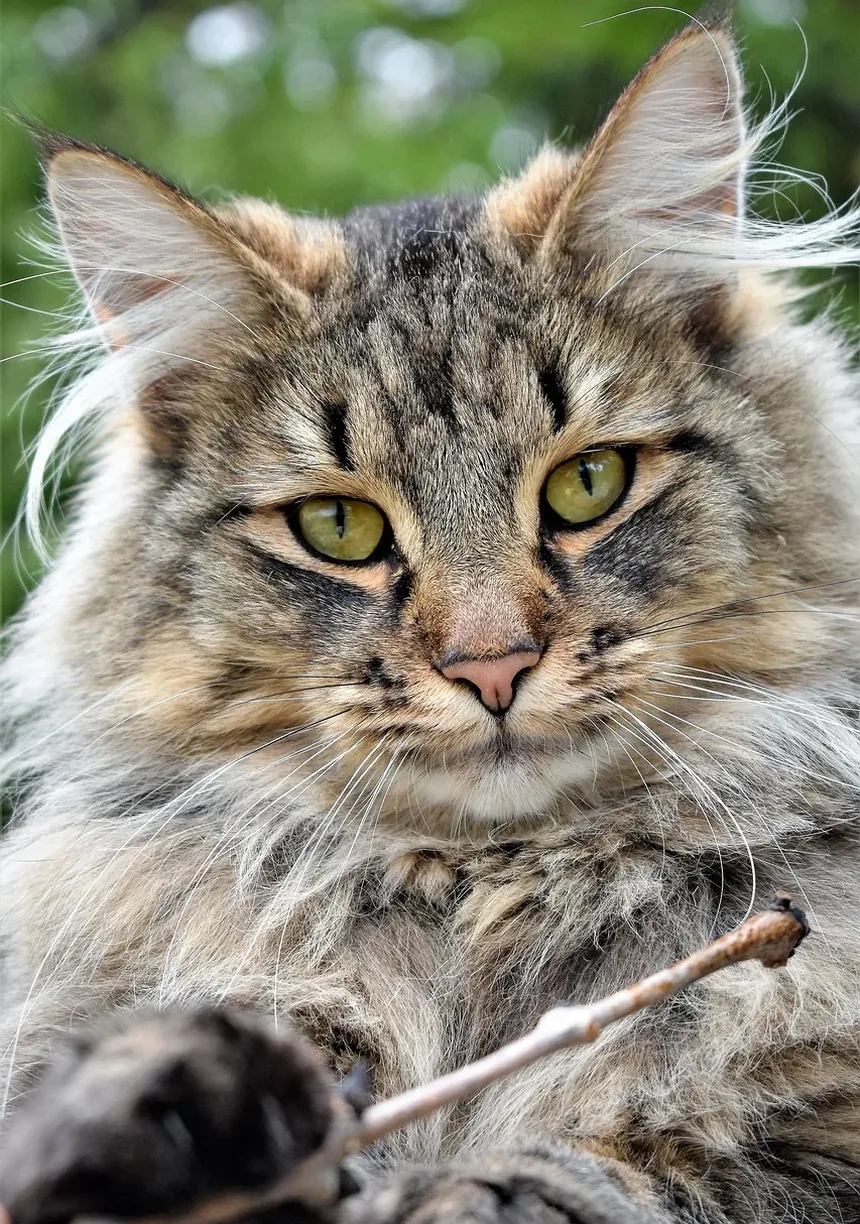 Com que frequência devo escovar meu gato idoso?